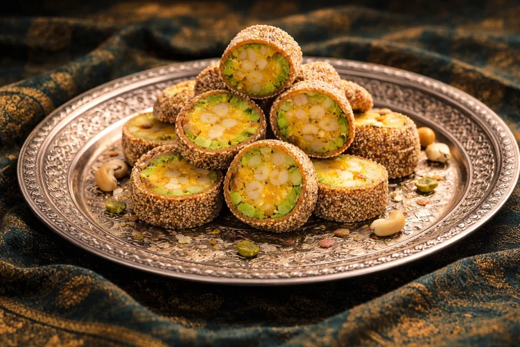 Anjeer Pista Roll